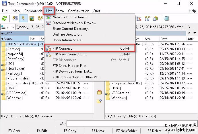 如何通过Windows资源管理器连接到FTP